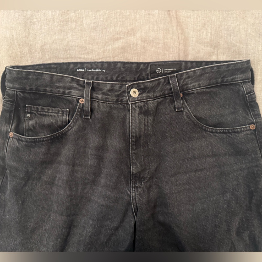 AG Adria Wide Leg Jeans in Overnight 32 - Picture 4 of 10